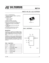 Datasheet M27128AF6 manufacturer STMicroelectronics